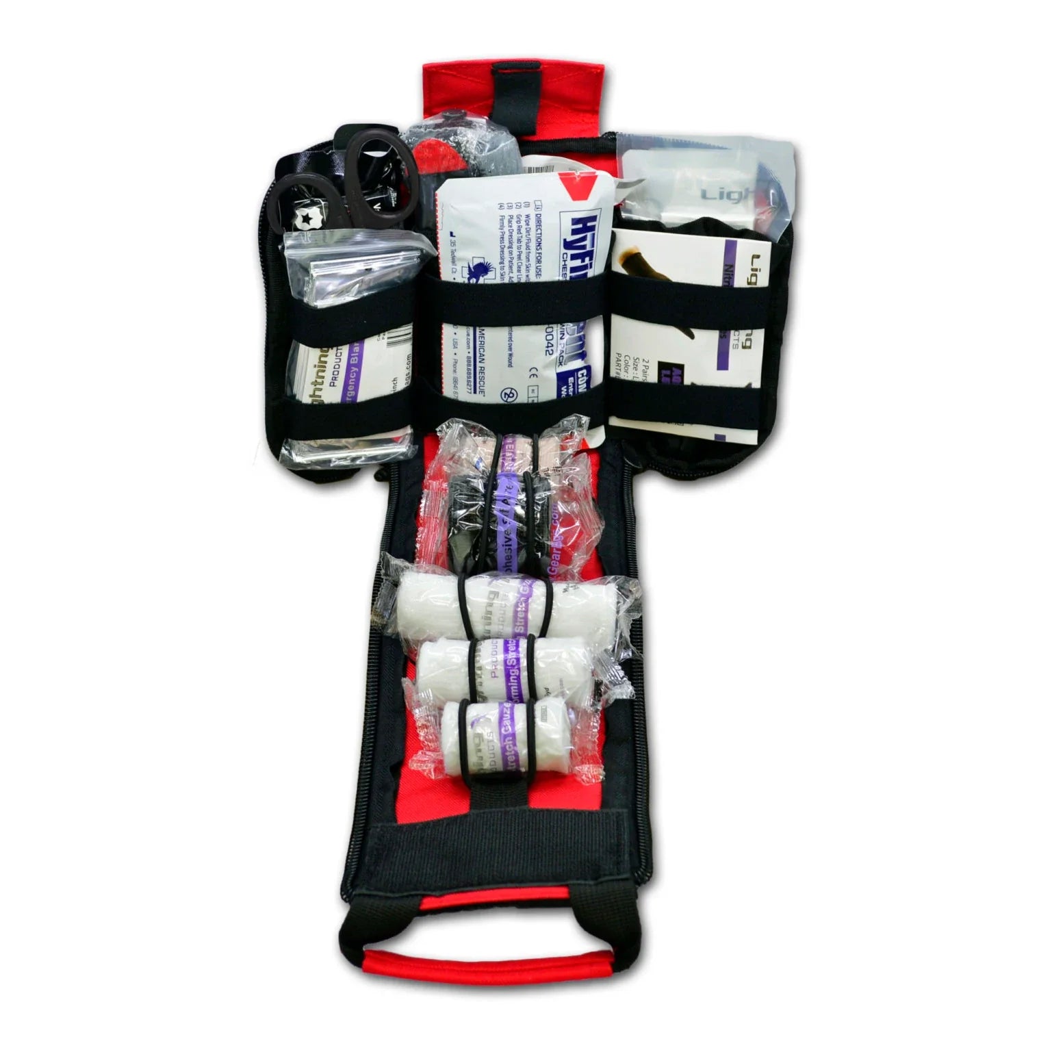 Spread Eagle Complete Tactical Gunshot & Trauma IFAK Kit w/Laser Cut MOLLE