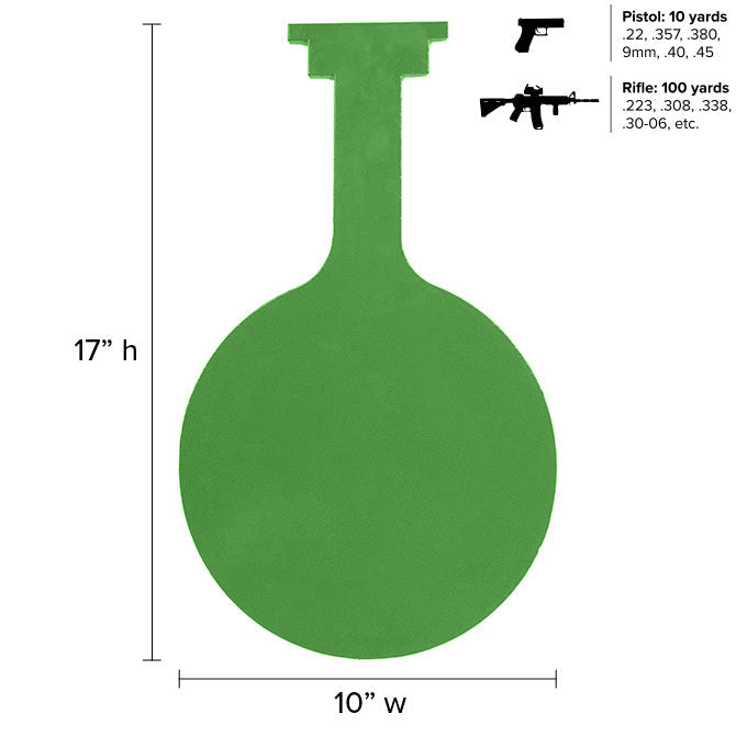 10” Legion Gong 3/8” AR500