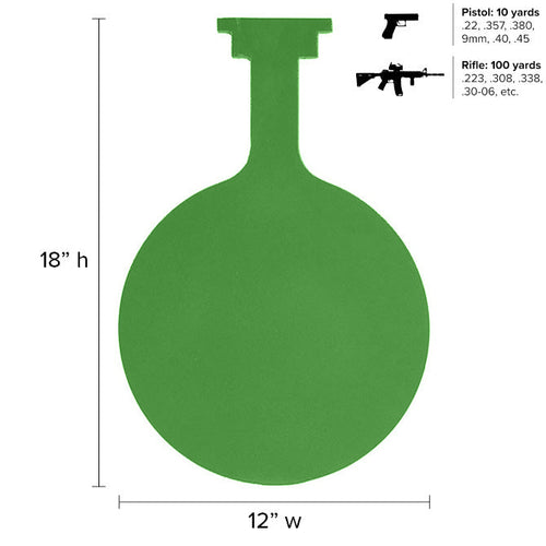 12” Legion Gong 3/8” AR500