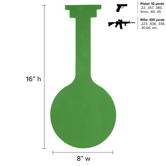 8” Legion Gong 3/8” AR500