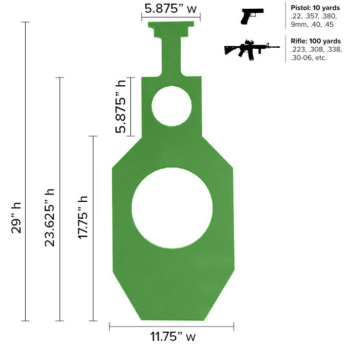 Legion IDPA Torso Silhouette