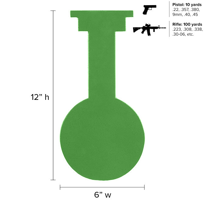 6” Legion Zone Head Plate 3/8” AR500