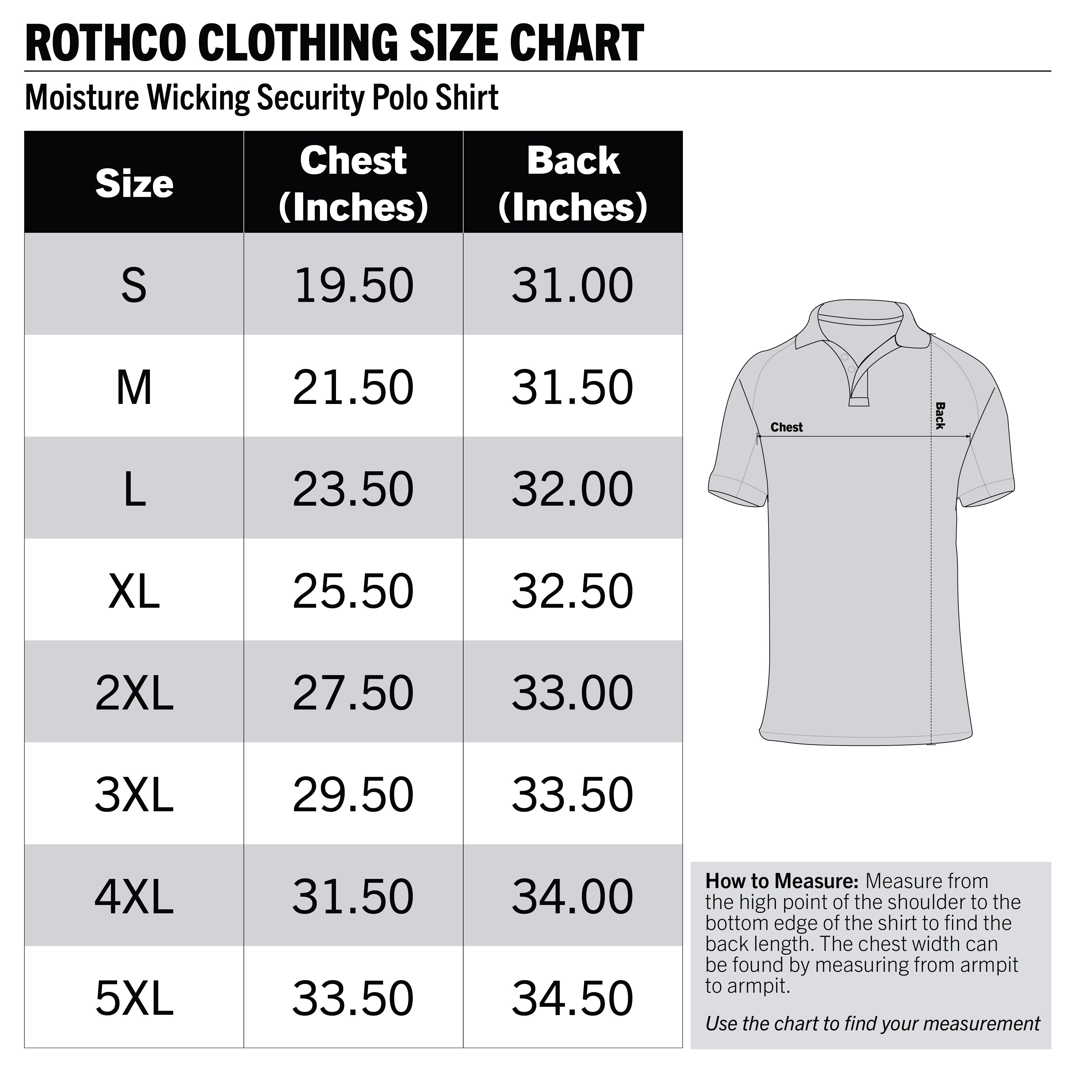 Rothco | Moisture Wicking Security Polo Shirt