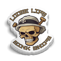 Loose Lips Hard Hat Decal