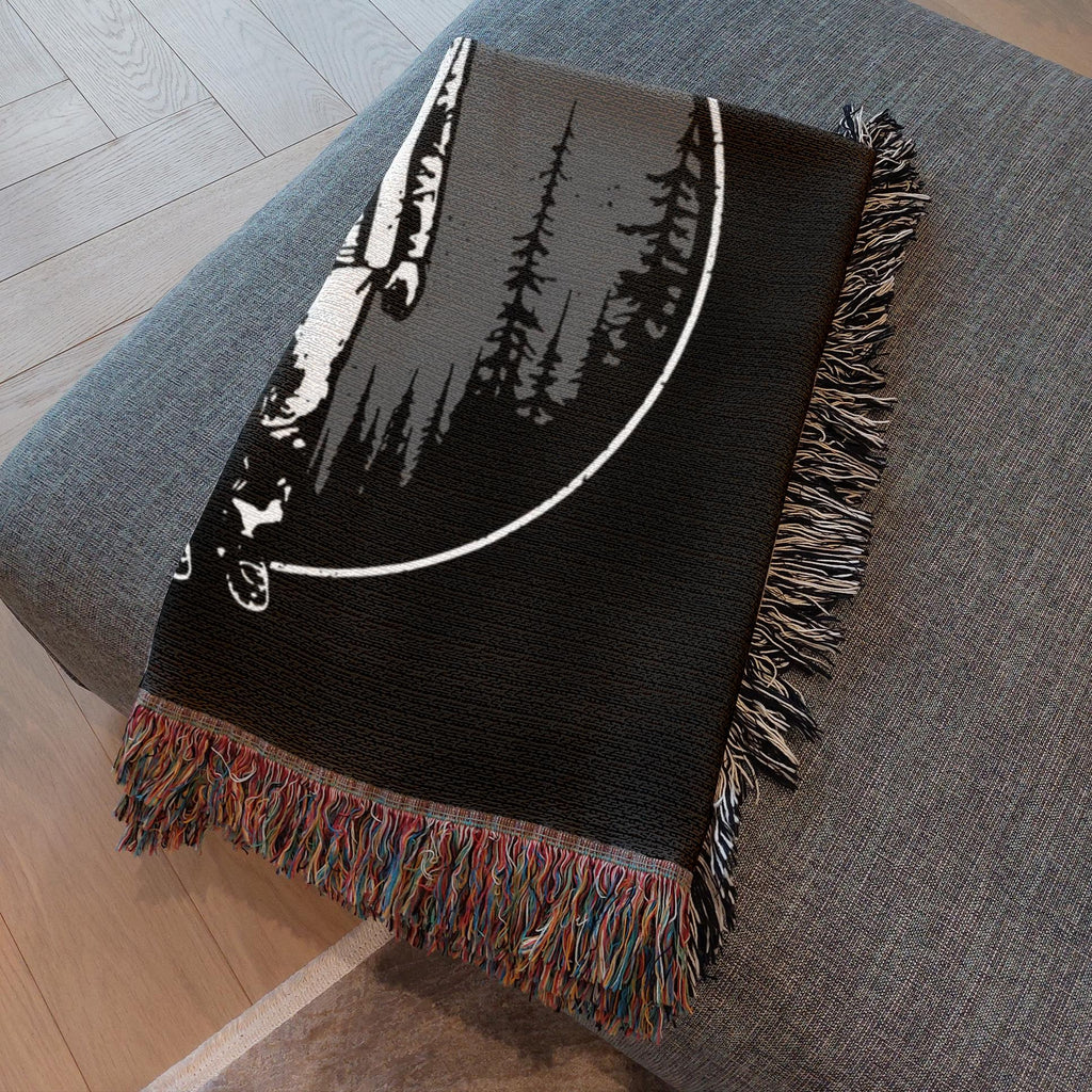 No Mercy Woven Blanket