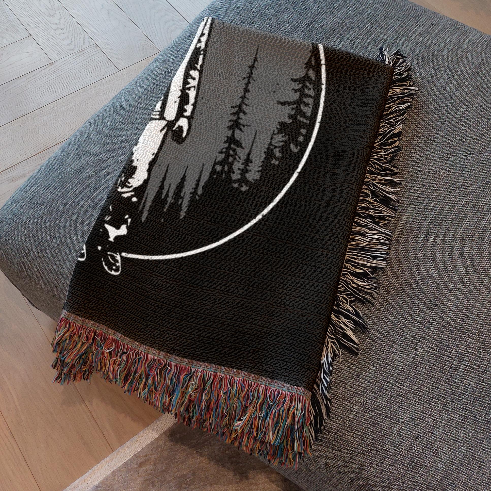 No Mercy Woven Blanket