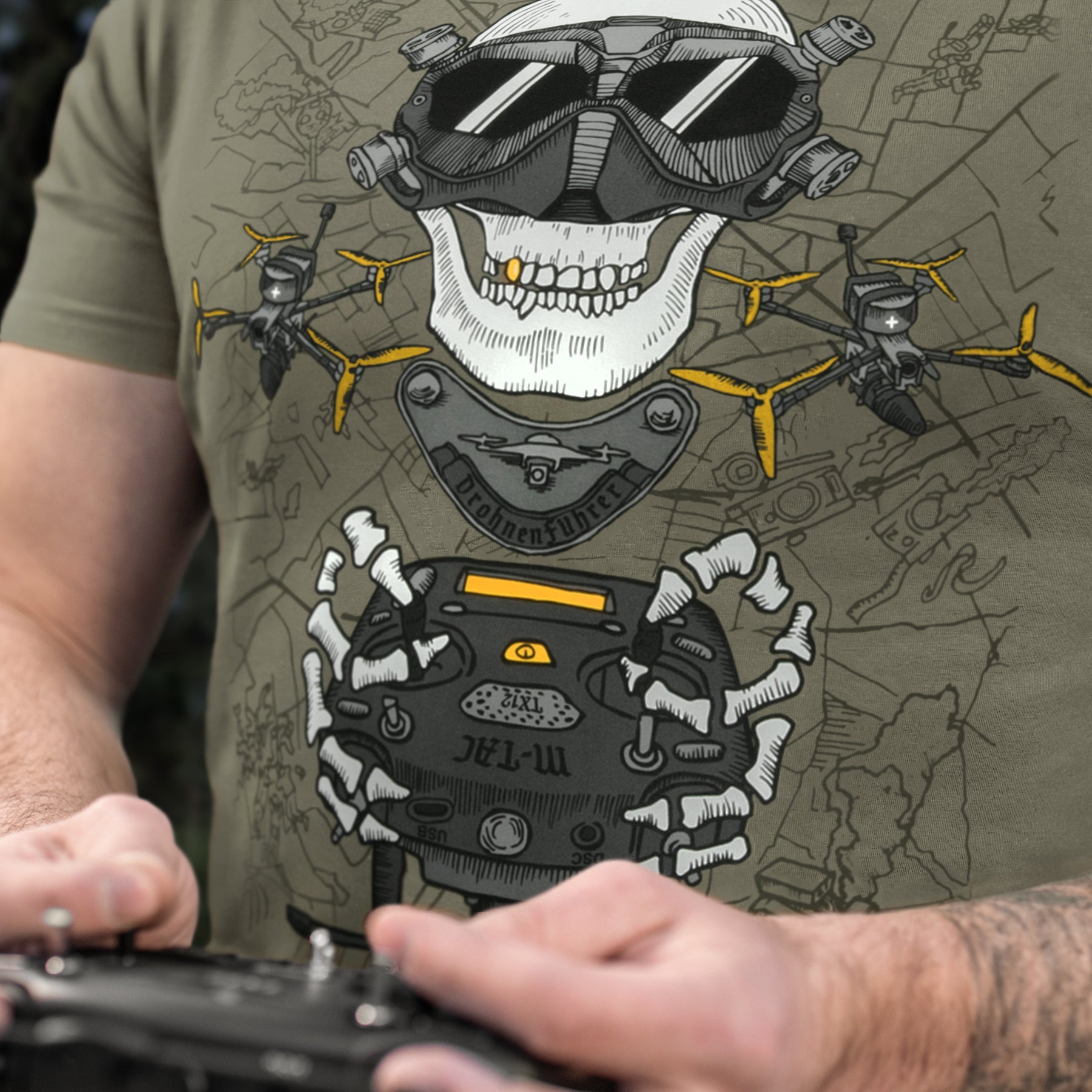 M-Tac T-Shirt Drohnenführer
