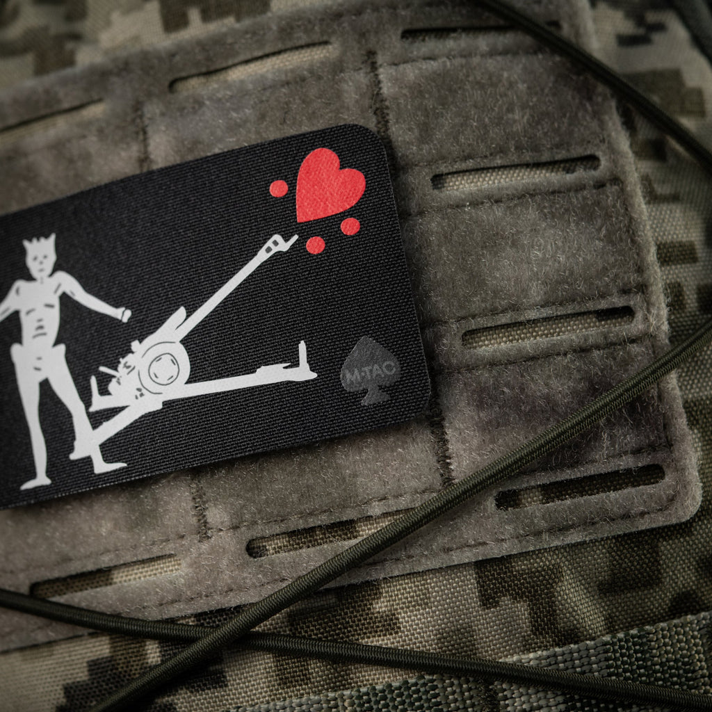 M-Tac Patch Flag Black Beard