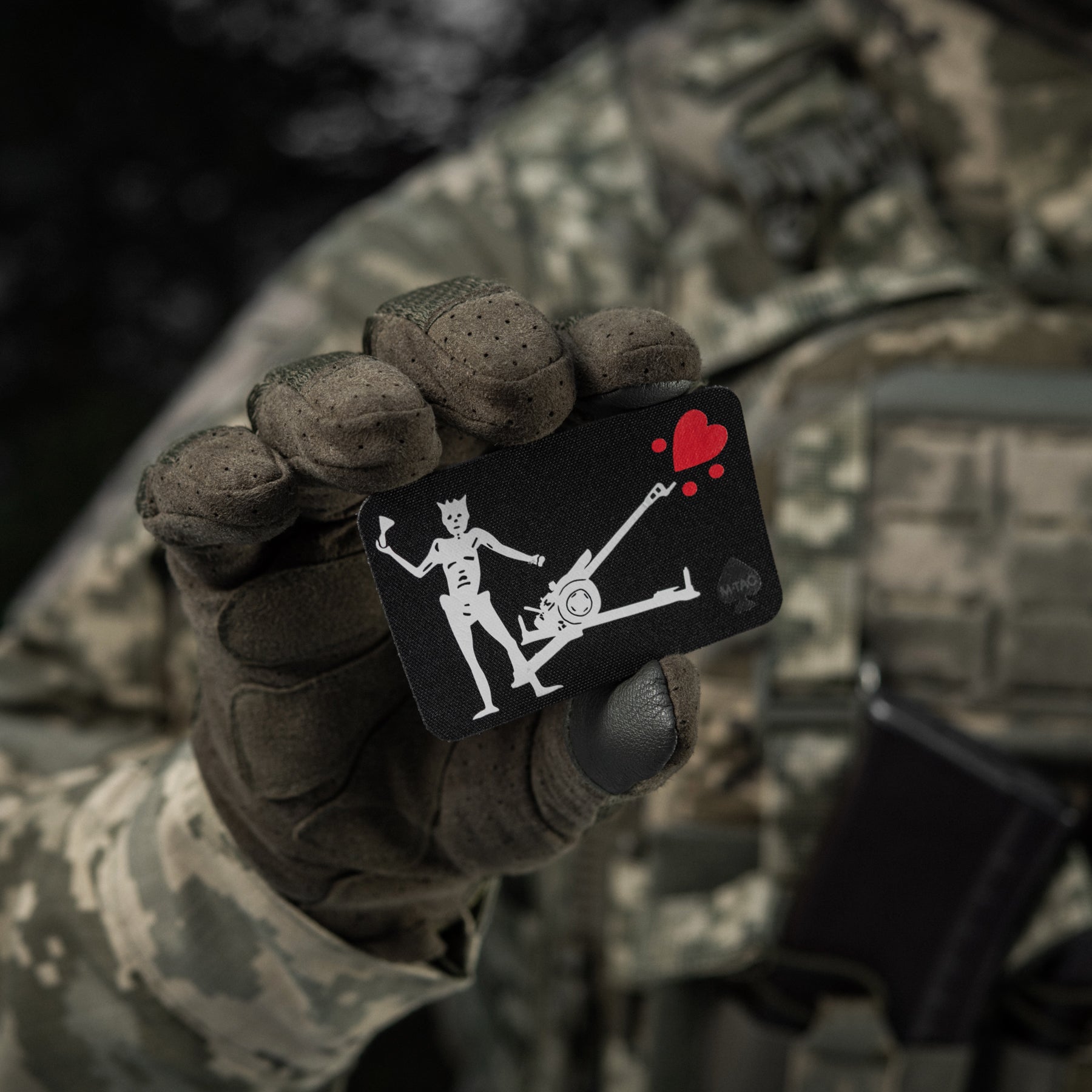 M-Tac Patch Flag Black Beard