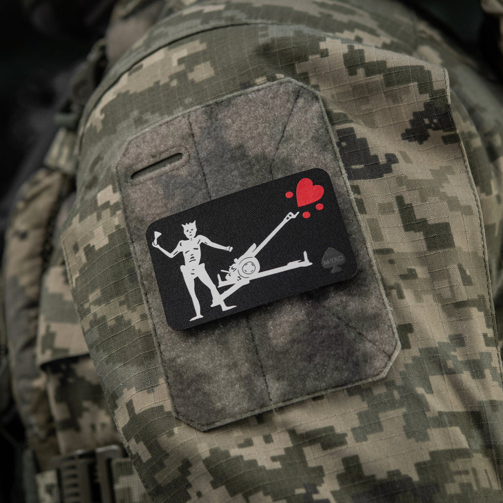 M-Tac Patch Flag Black Beard