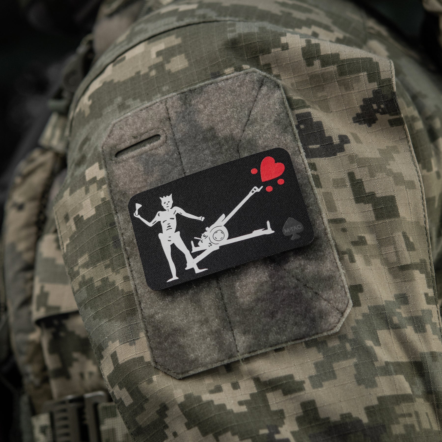 M-Tac Patch Flag Black Beard
