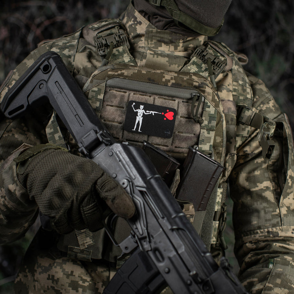 M-Tac Patch Flag Black Beard