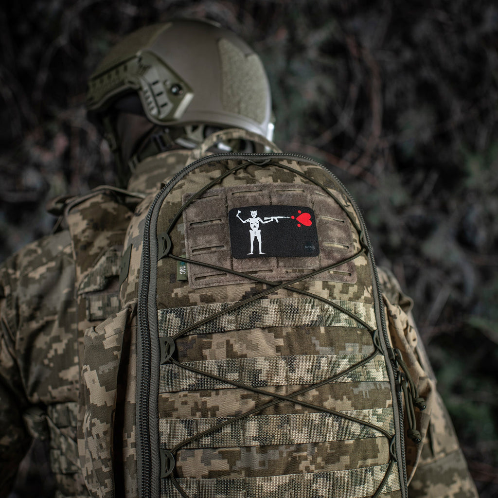 M-Tac Patch Flag Black Beard