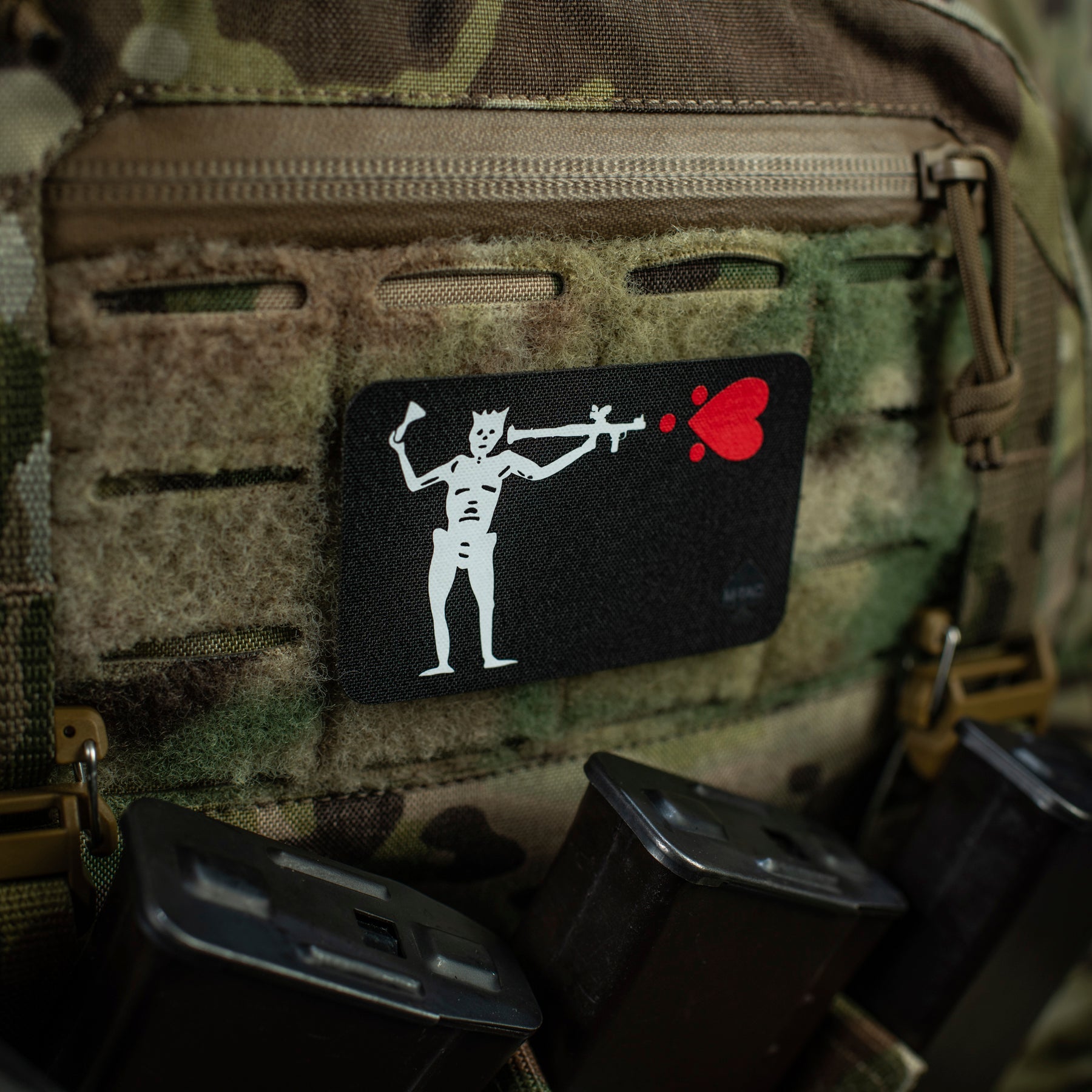M-Tac Patch Flag Black Beard
