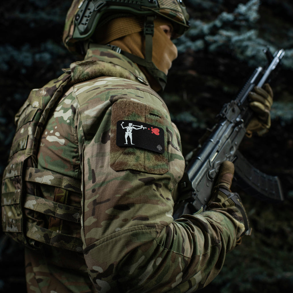 M-Tac Patch Flag Black Beard