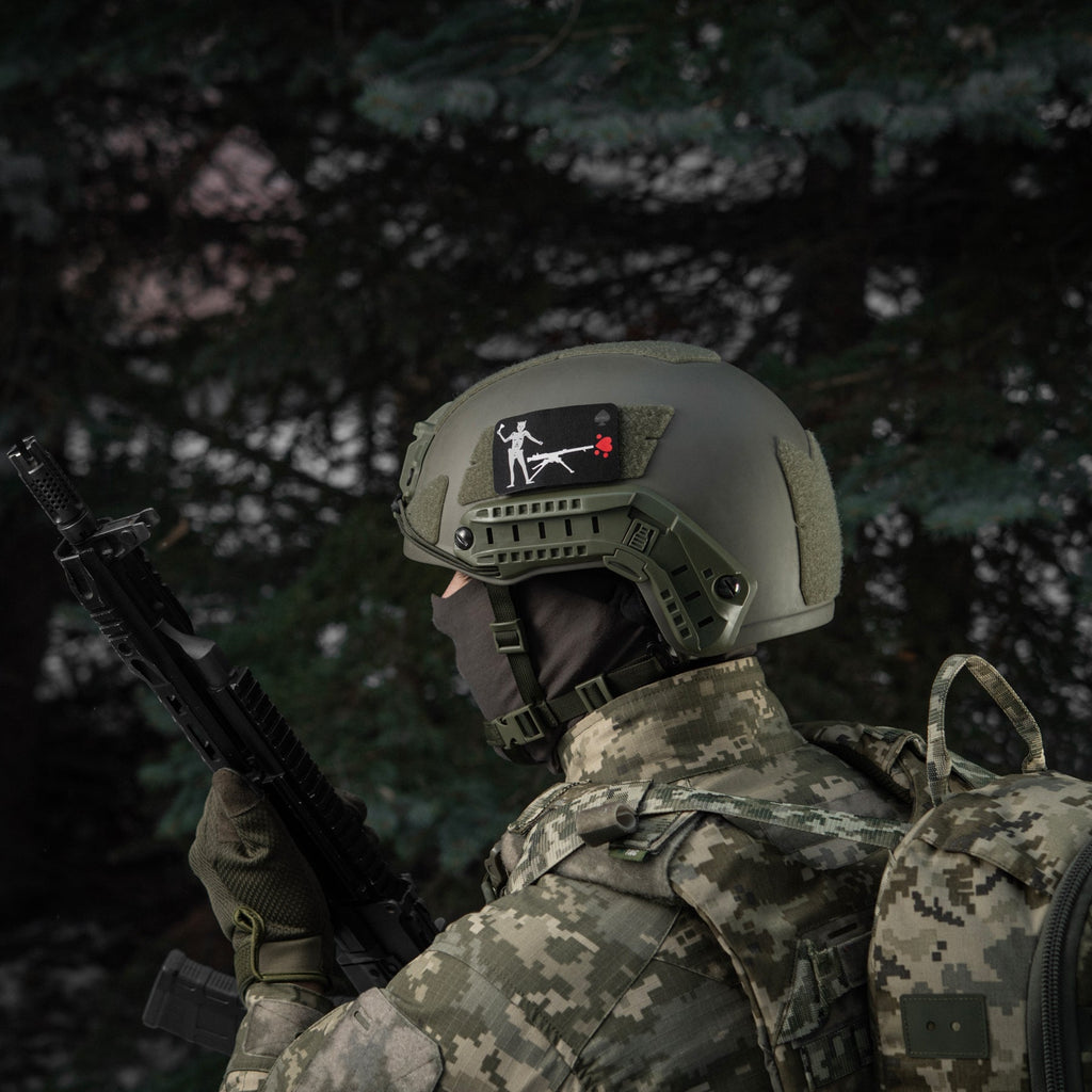 M-Tac Patch Flag Black Beard