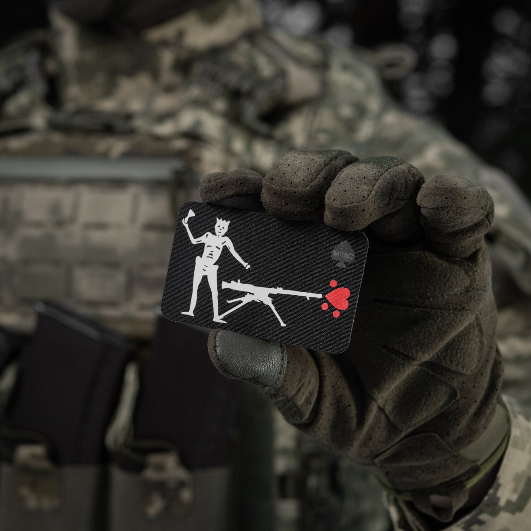 M-Tac Patch Flag Black Beard