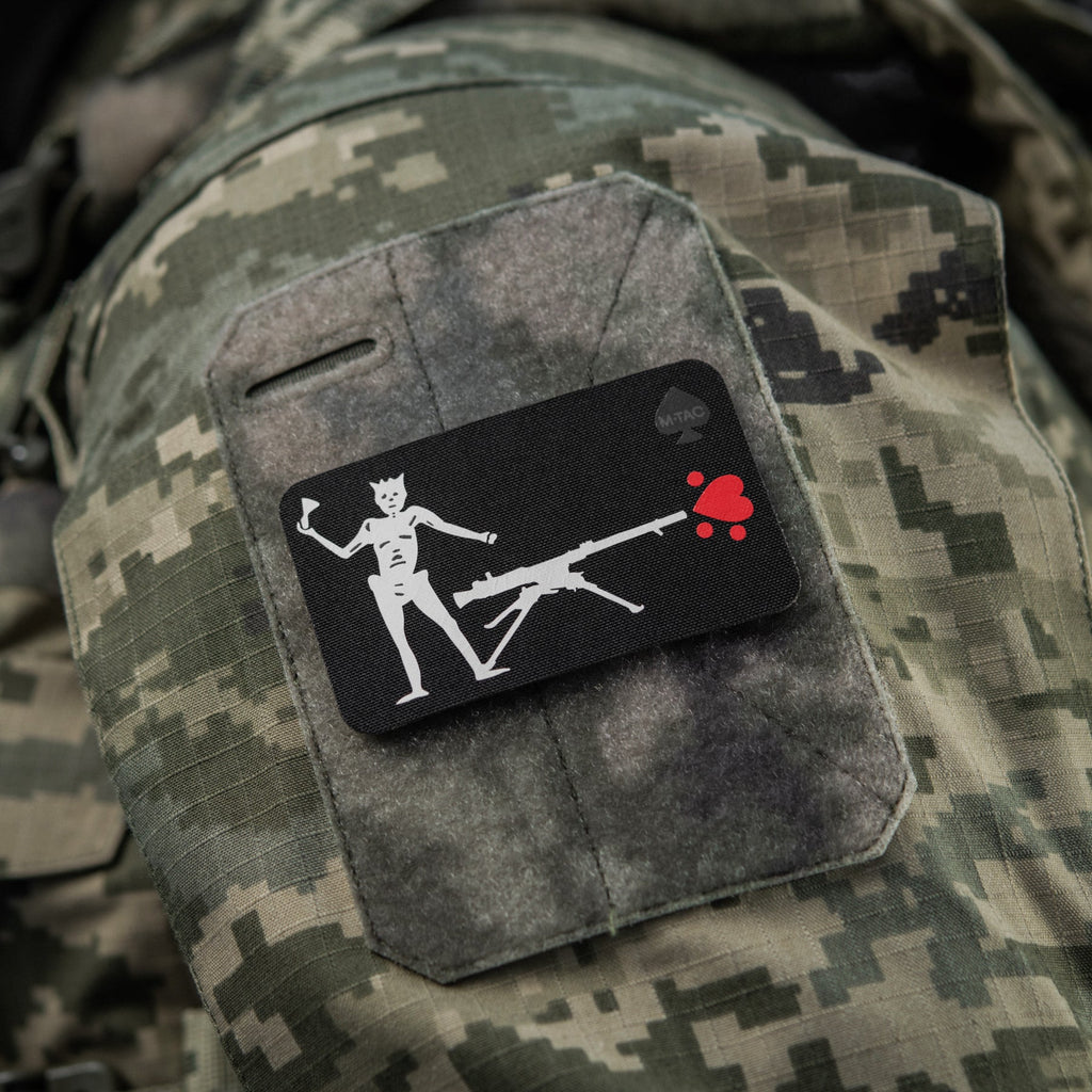M-Tac Patch Flag Black Beard