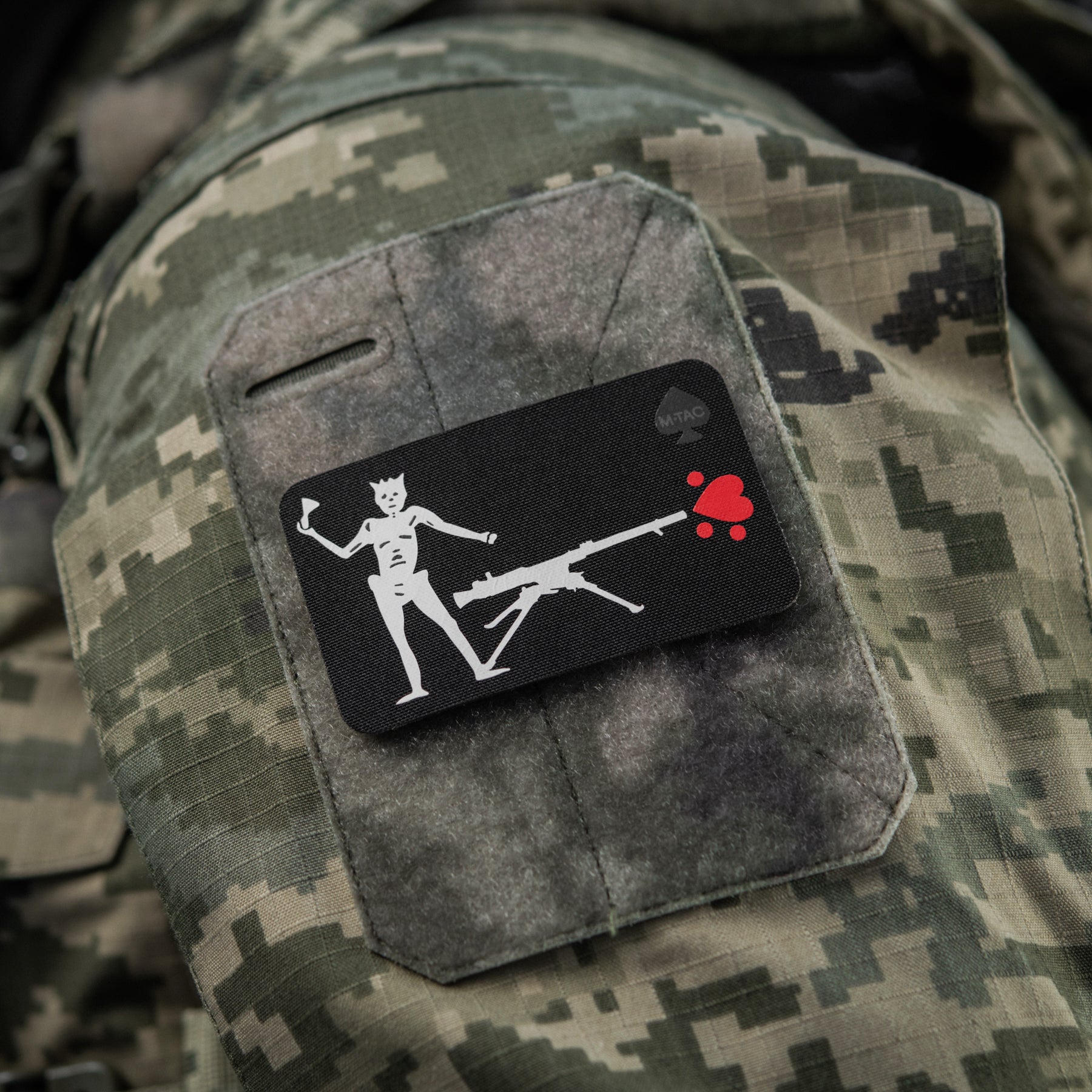 M-Tac Patch Flag Black Beard