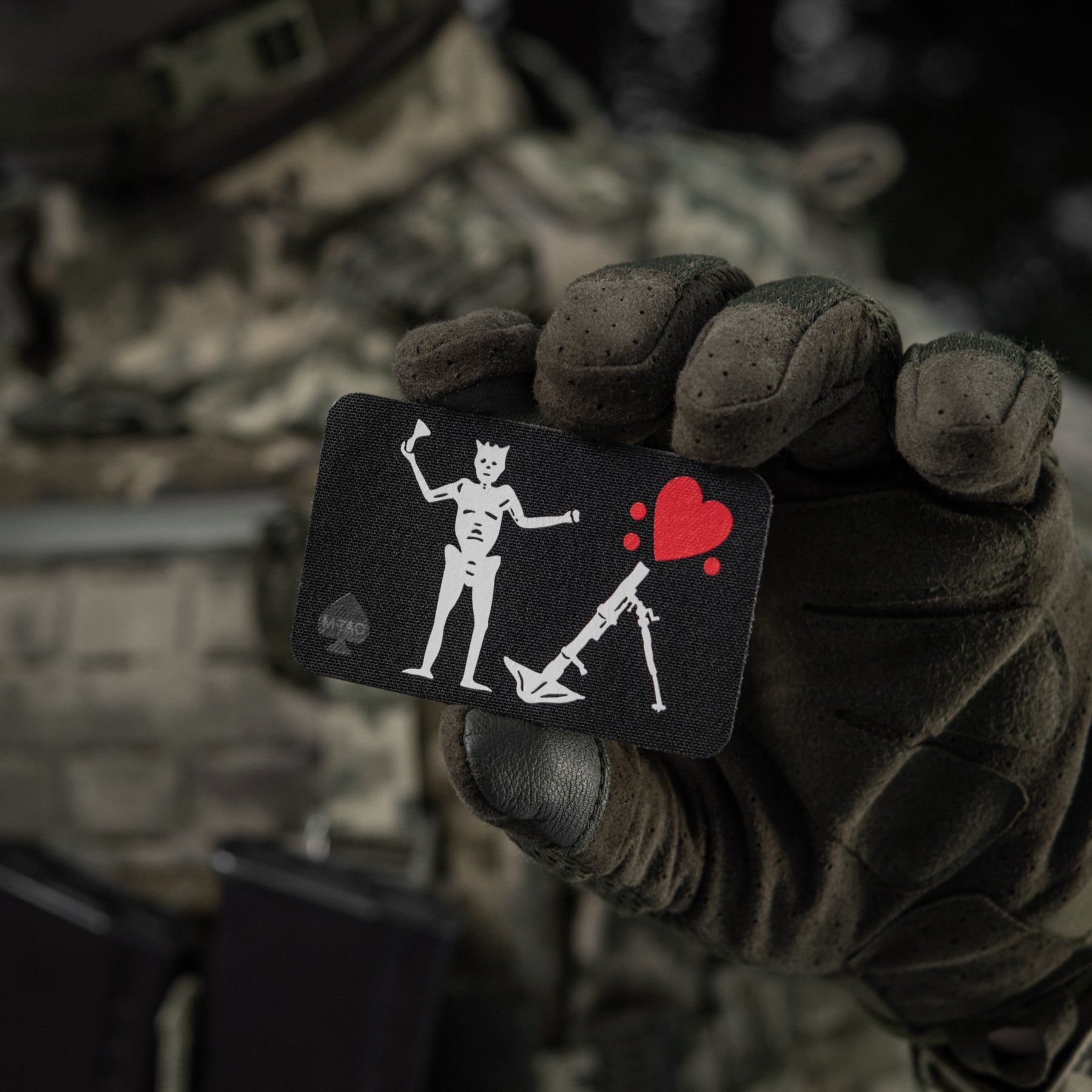 M-Tac Patch Flag Black Beard