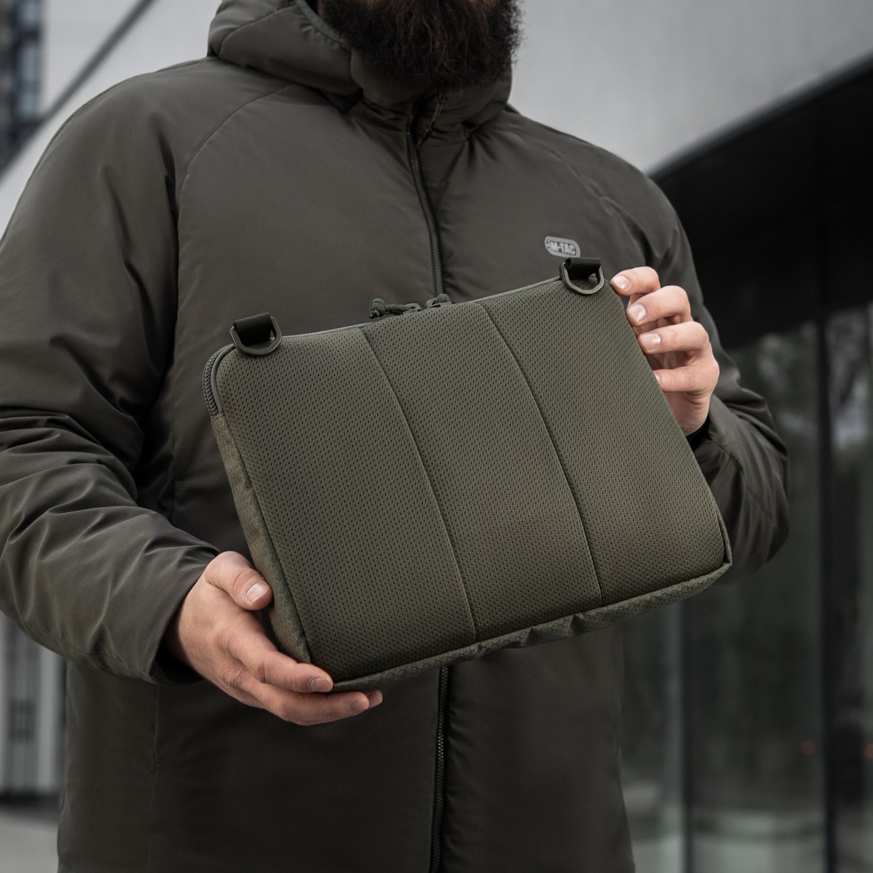 M-Tac Admin Bag Large Elite Hex with Velcro