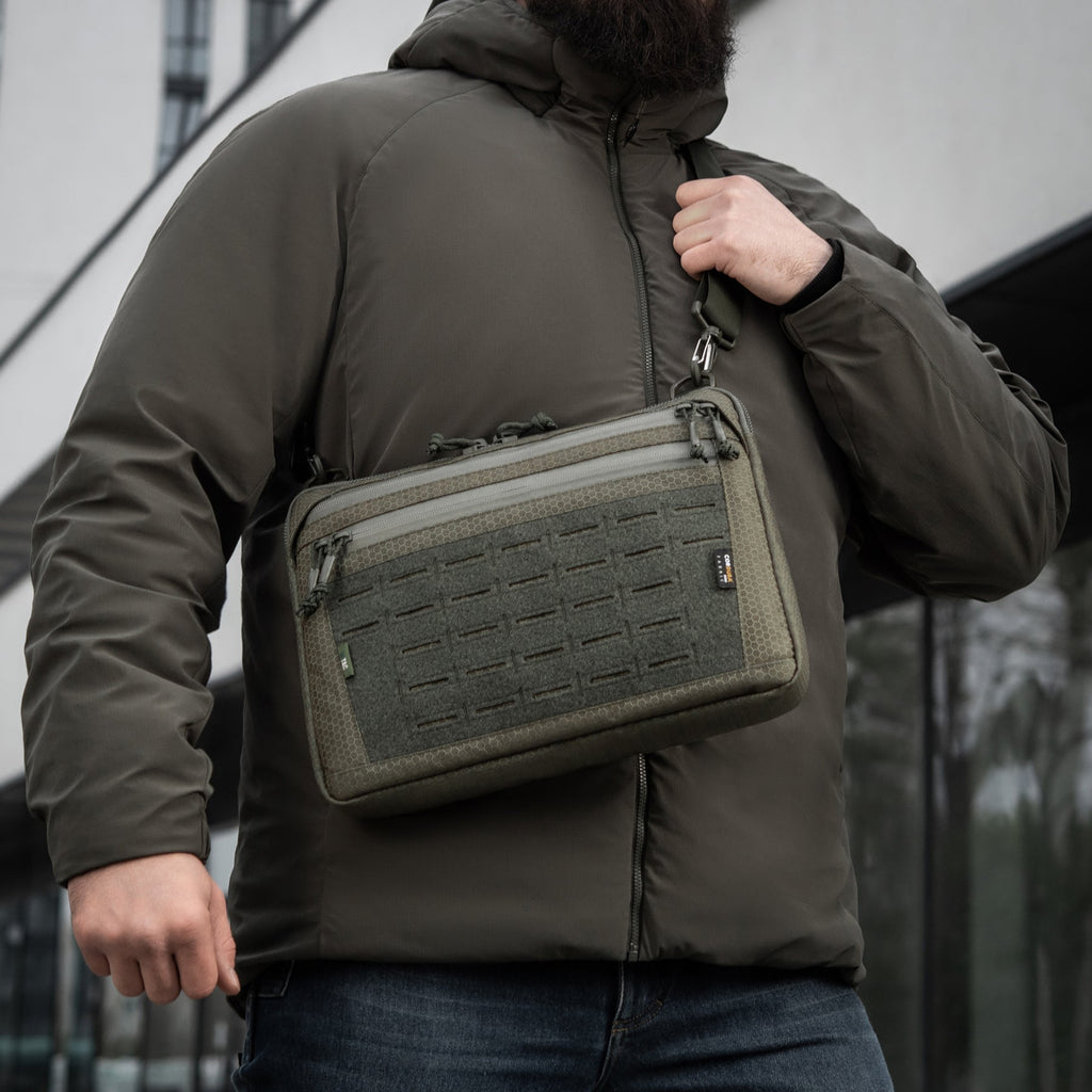 M-Tac Admin Bag Large Elite Hex with Velcro