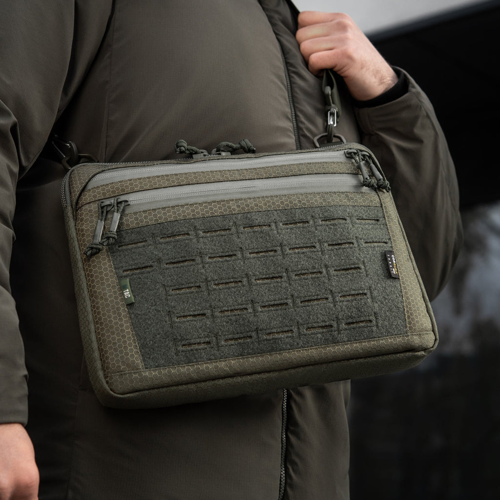 M-Tac Admin Bag Large Elite Hex with Velcro