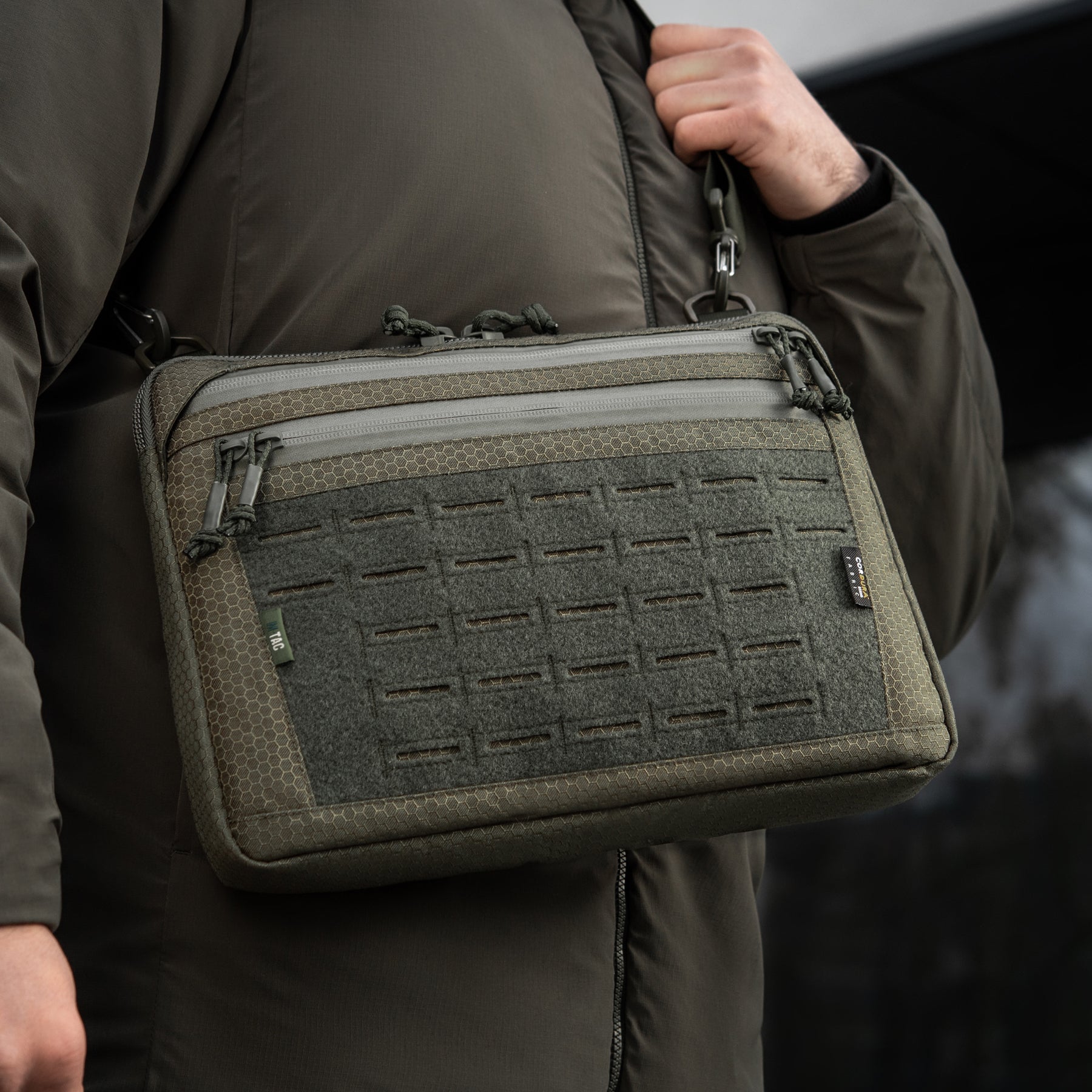 M-Tac Admin Bag Large Elite Hex with Velcro