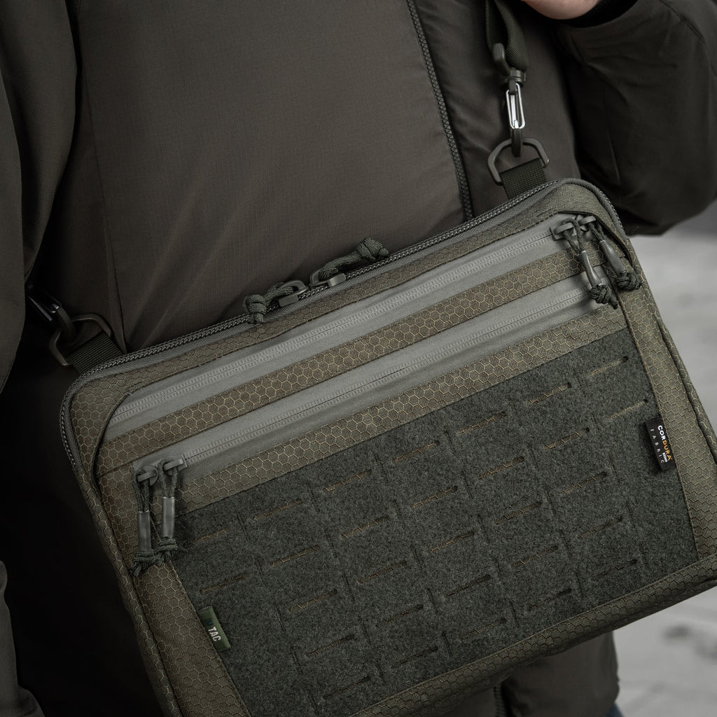 M-Tac Admin Bag Large Elite Hex with Velcro