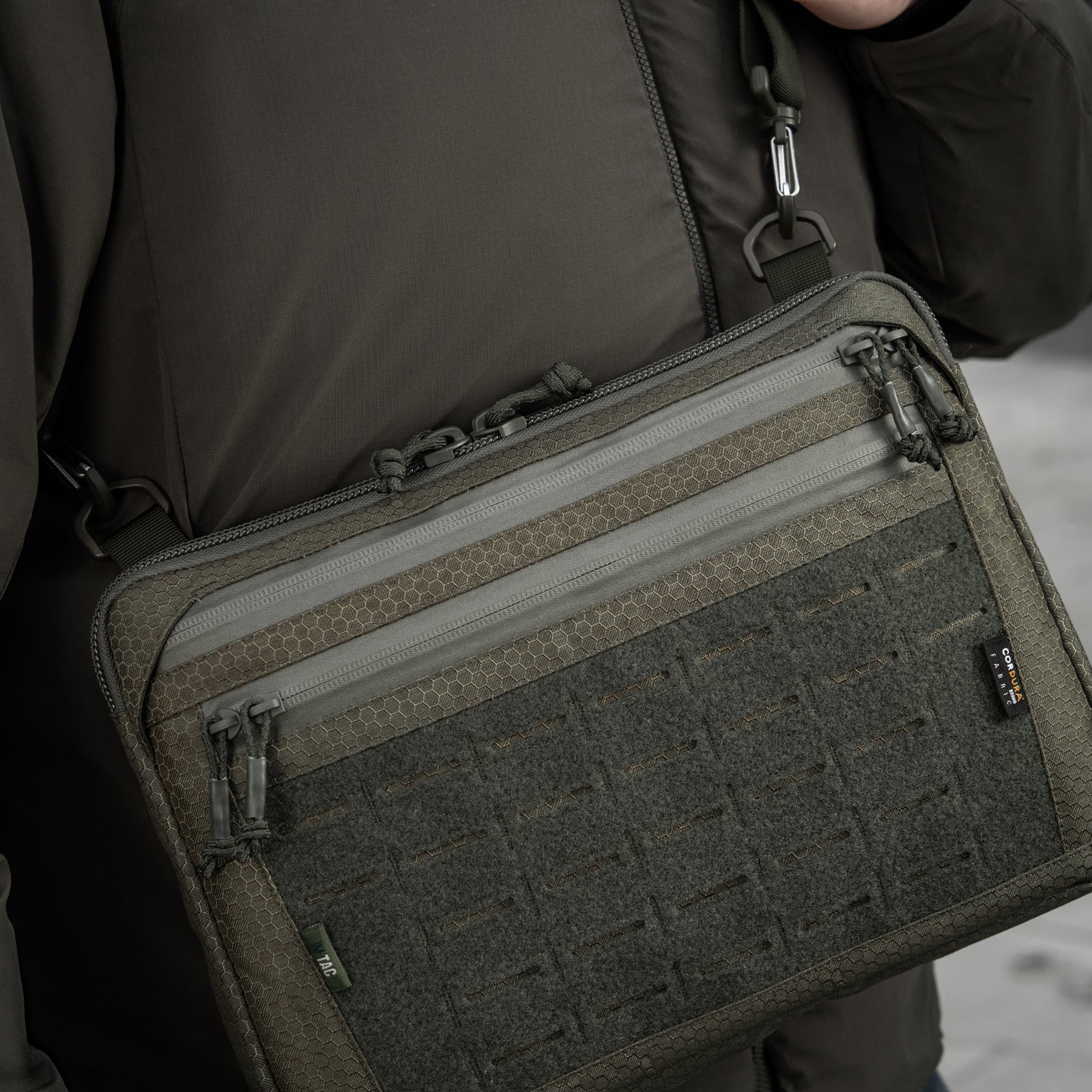 M-Tac Admin Bag Large Elite Hex with Velcro