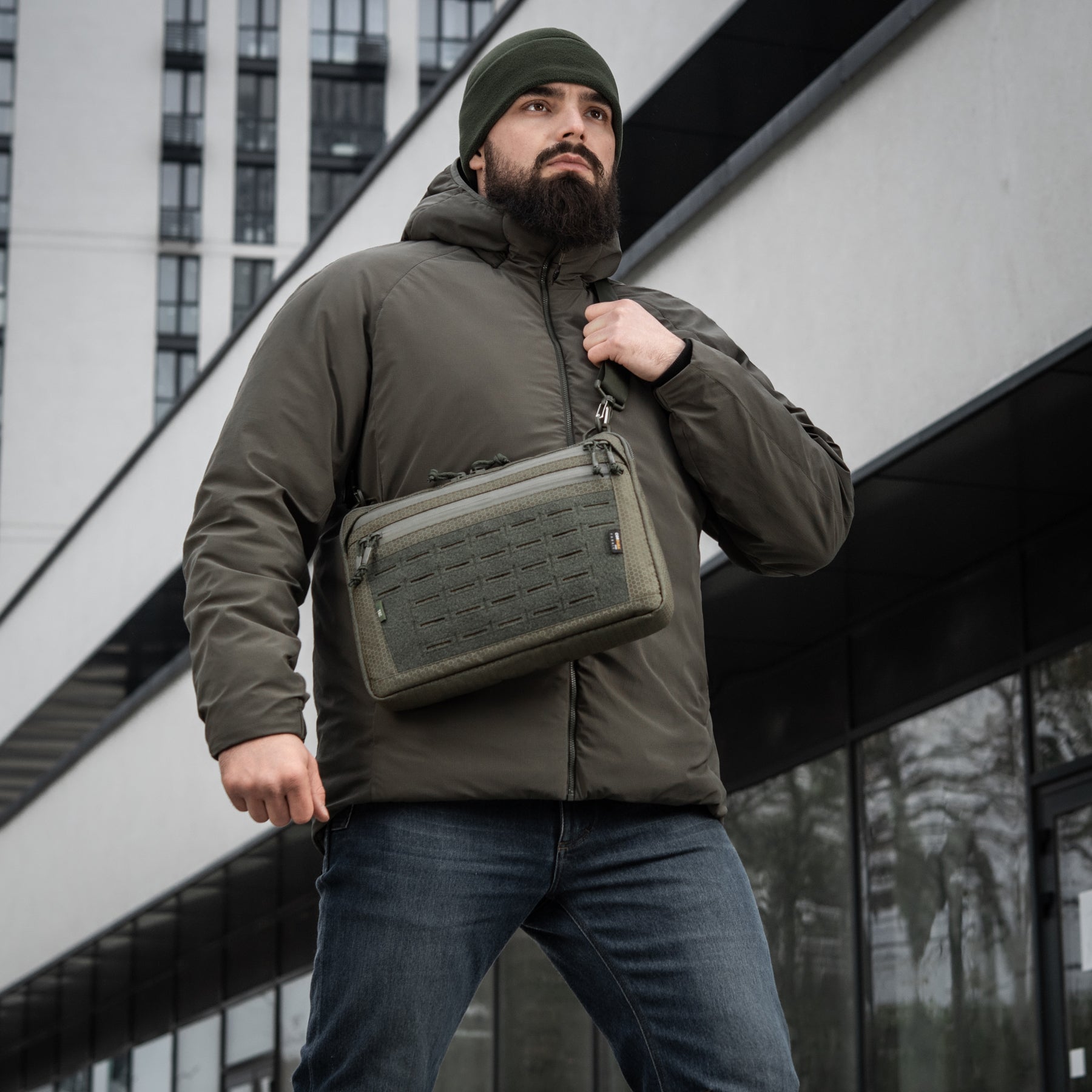 M-Tac Admin Bag Large Elite Hex with Velcro