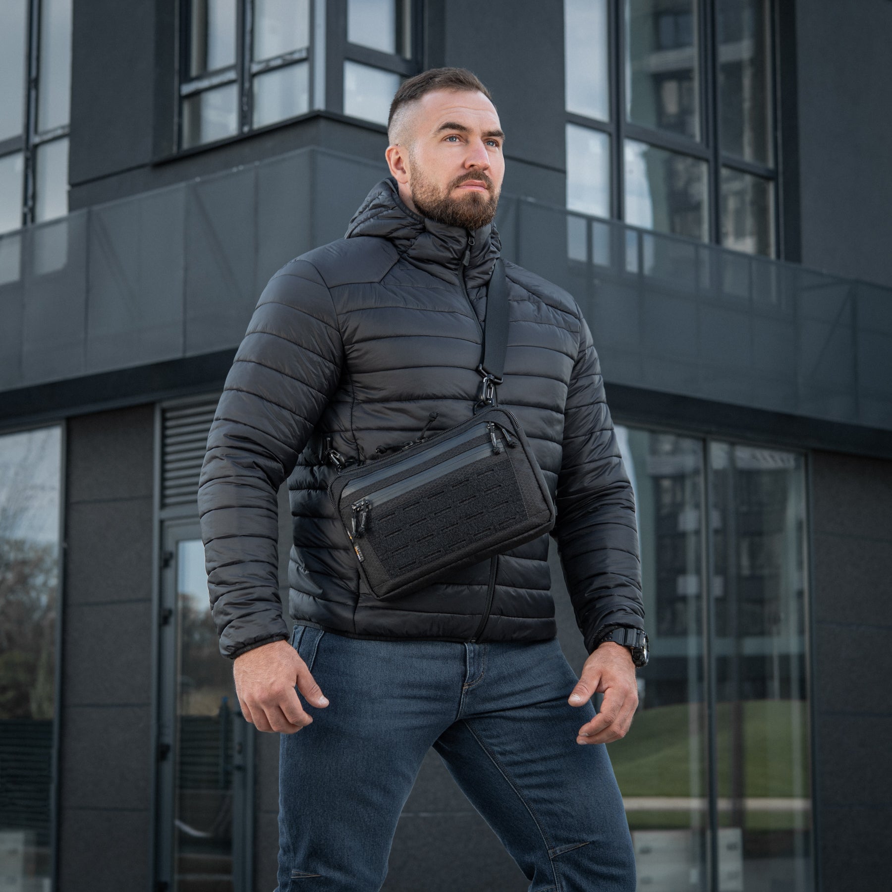M-Tac Admin Bag Medium Elite with Velcro Hex