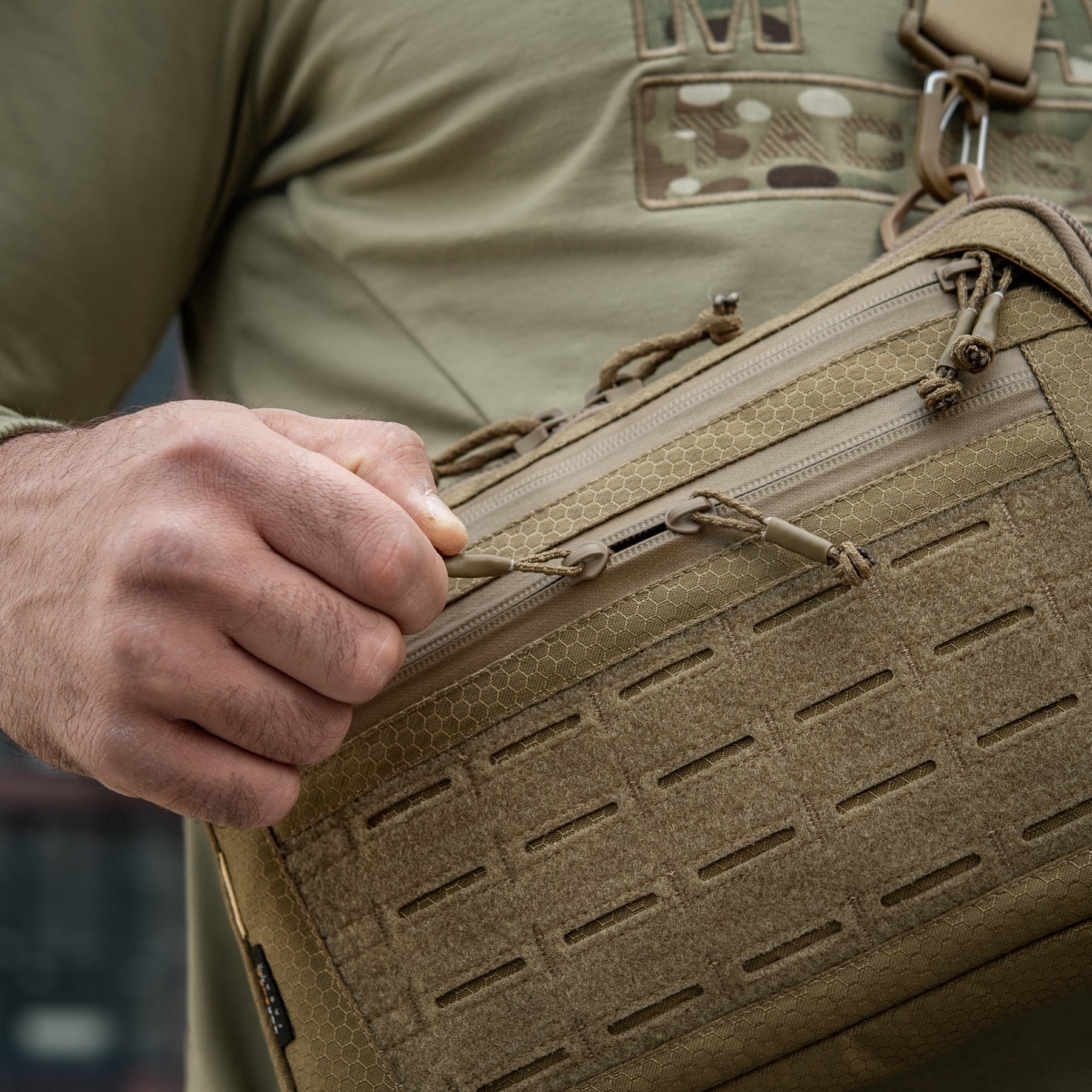 M-Tac Admin Bag Medium Elite with Velcro Hex