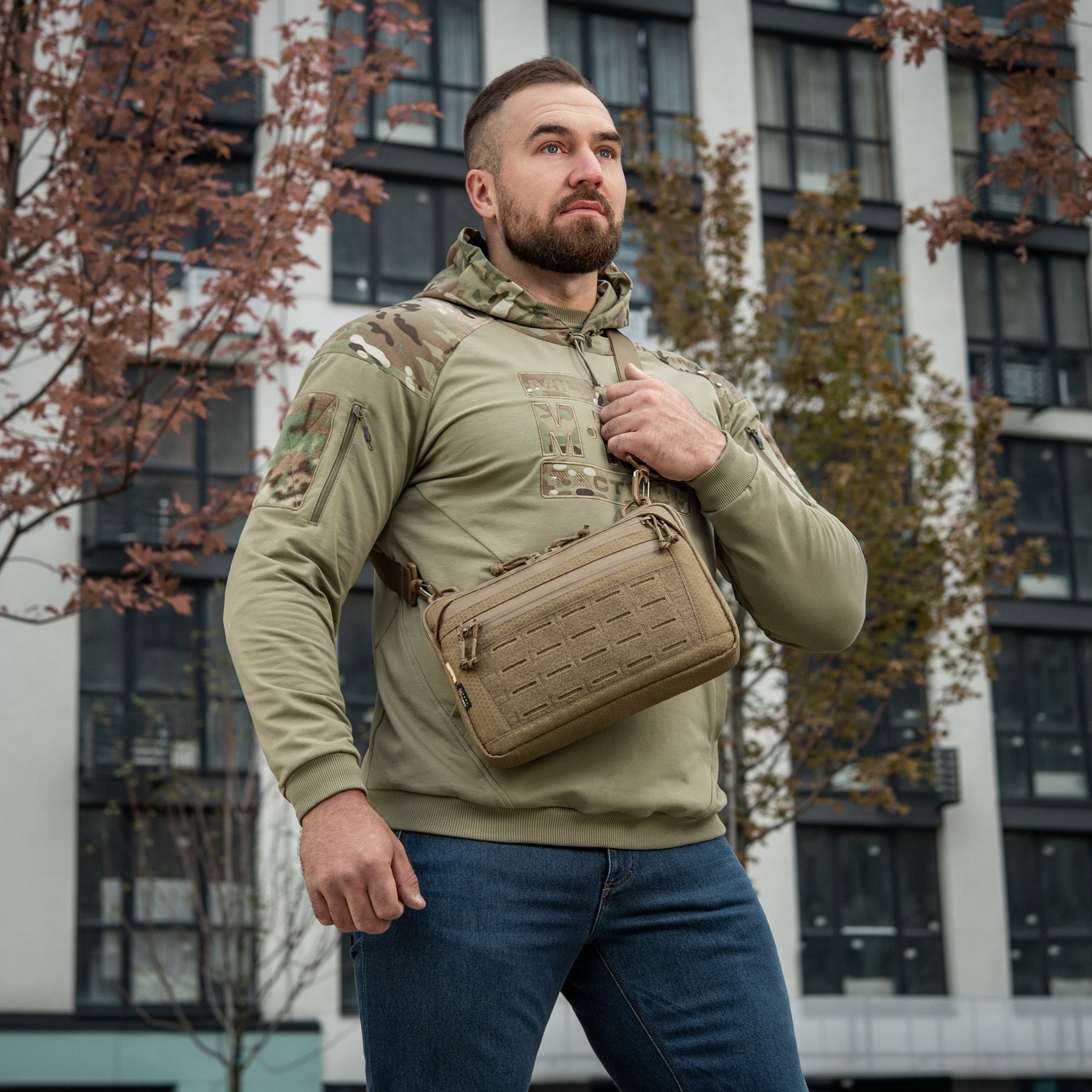 M-Tac Admin Bag Medium Elite with Velcro Hex