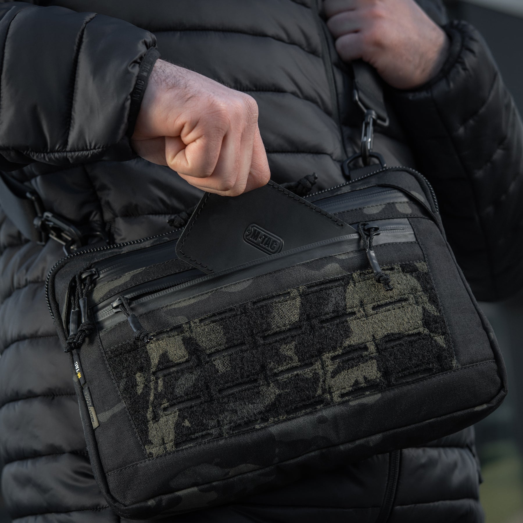 M-Tac Admin Bag Medium Elite with Velcro Hex