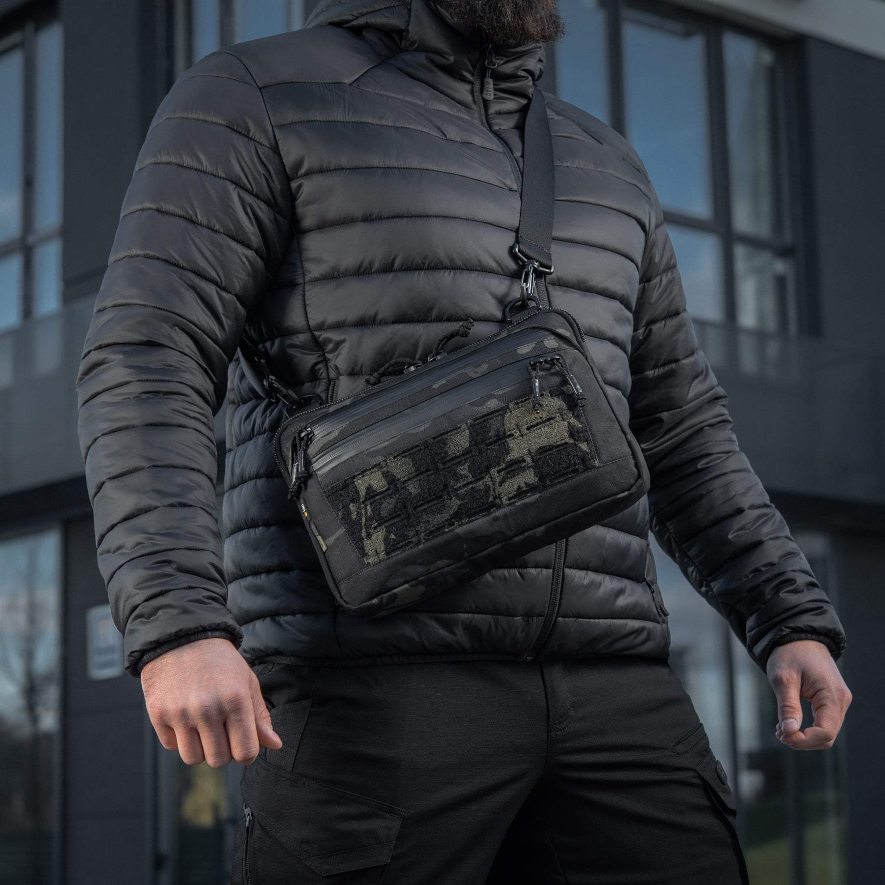 M-Tac Admin Bag Medium Elite with Velcro Hex