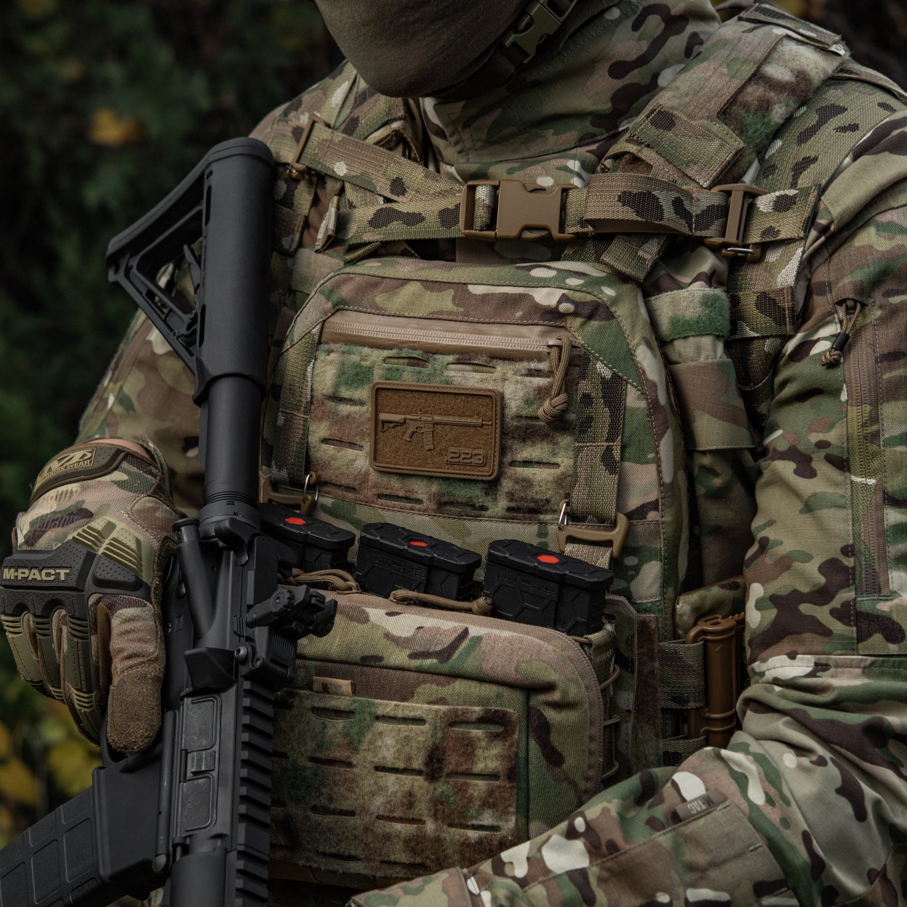 M-Tac Patch AR-15 Velcro PVC