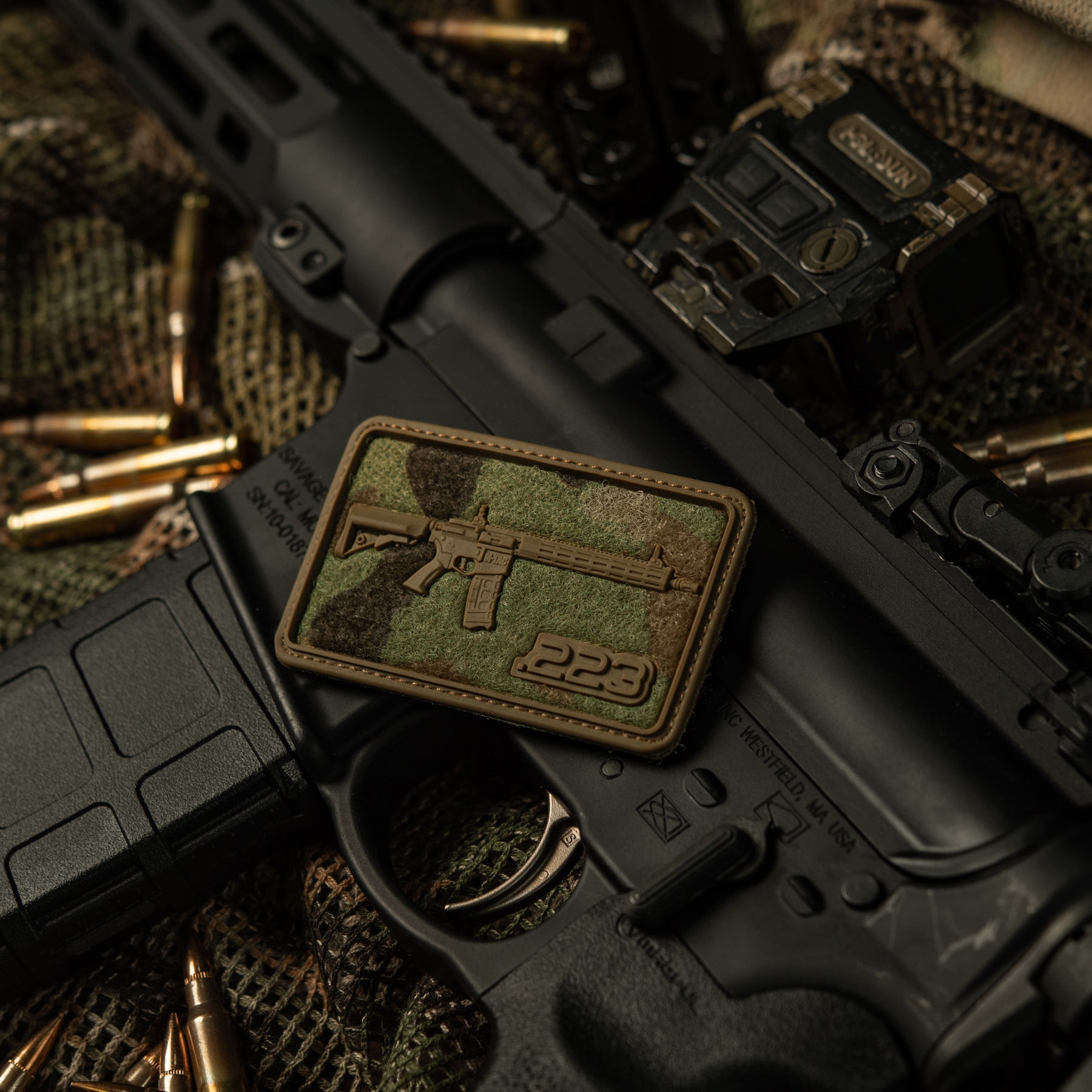 M-Tac Patch AR-15 Velcro PVC