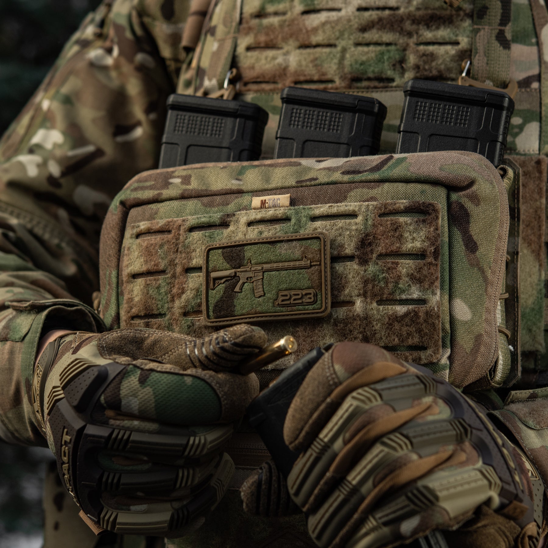 M-Tac Patch AR-15 Velcro PVC