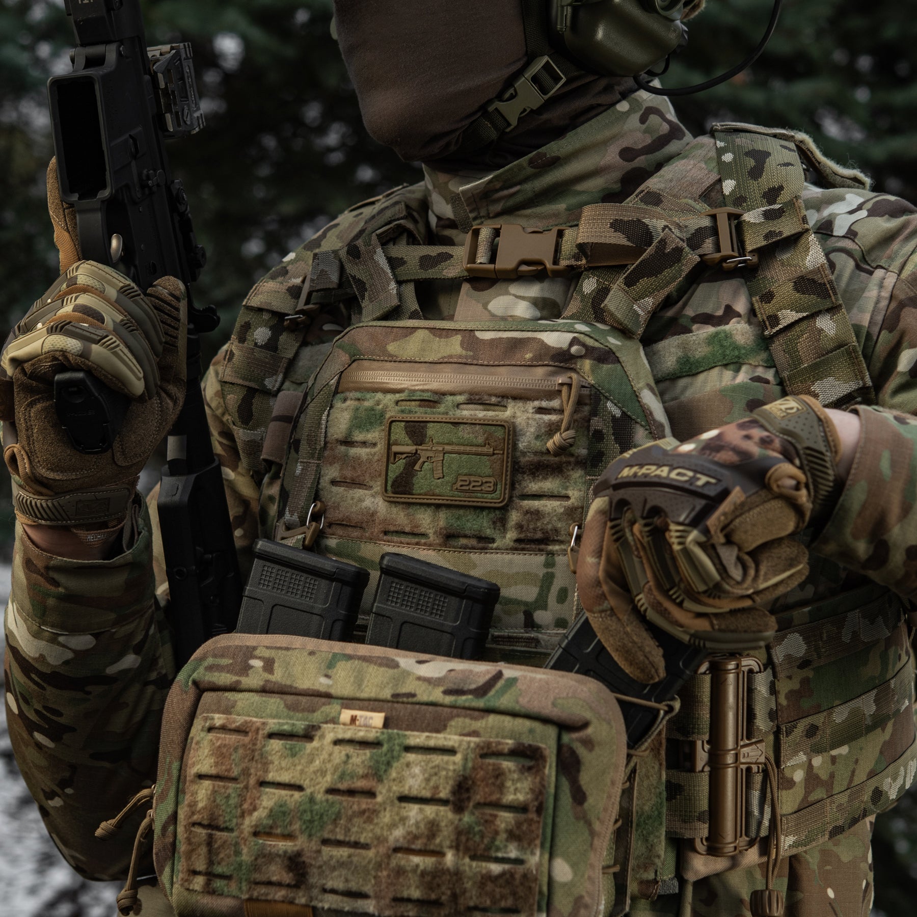 M-Tac Patch AR-15 Velcro PVC