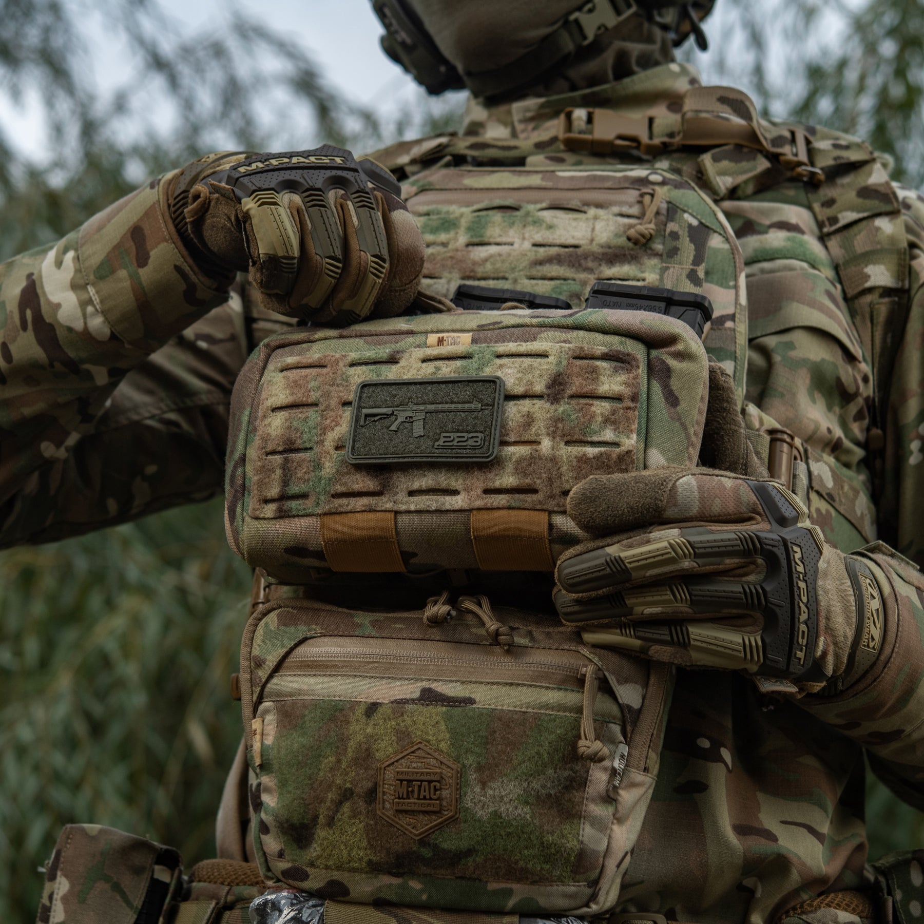 M-Tac Patch AR-15 Velcro PVC