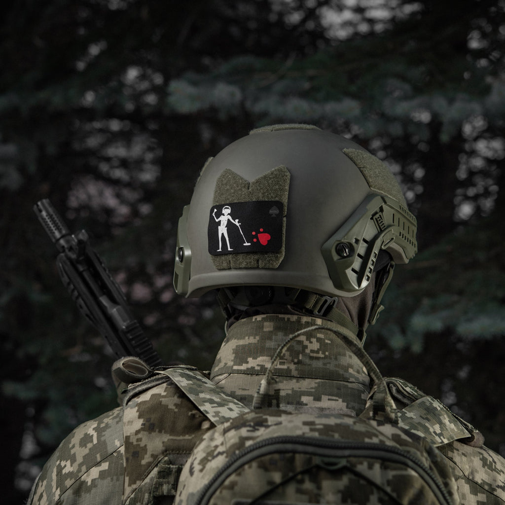 M-Tac Patch Flag Black Beard