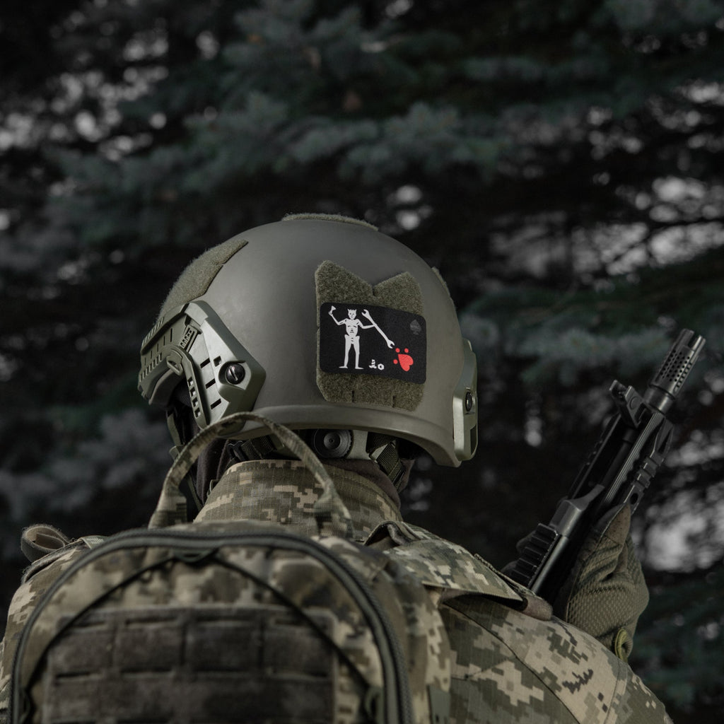 M-Tac Patch Flag Black Beard