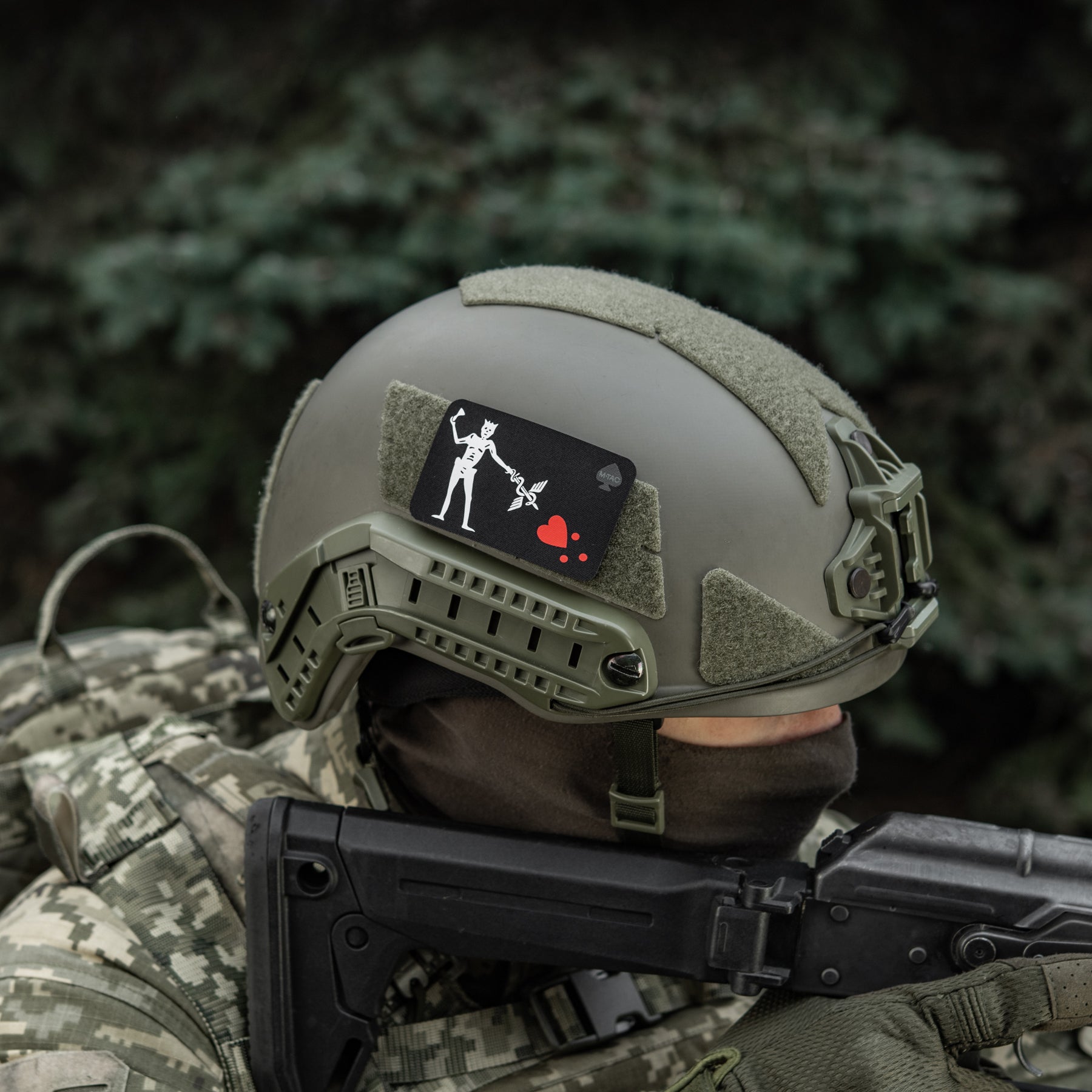 M-Tac Patch Flag Black Beard