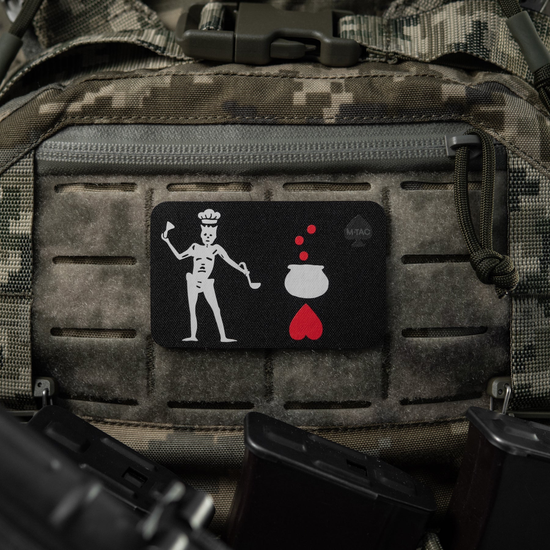 M-Tac Patch Flag Black Beard