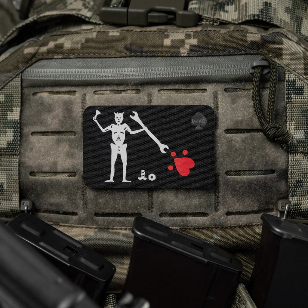 M-Tac Patch Flag Black Beard