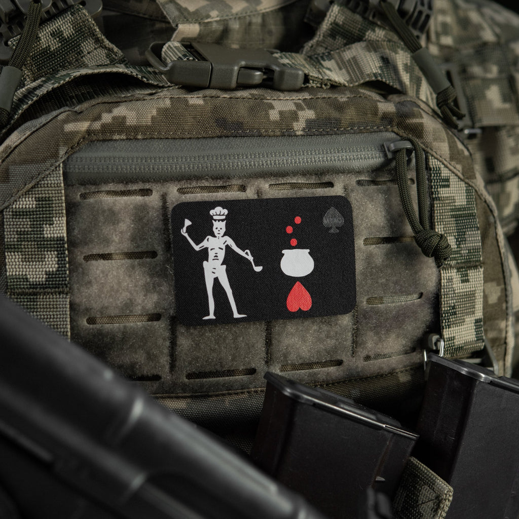 M-Tac Patch Flag Black Beard