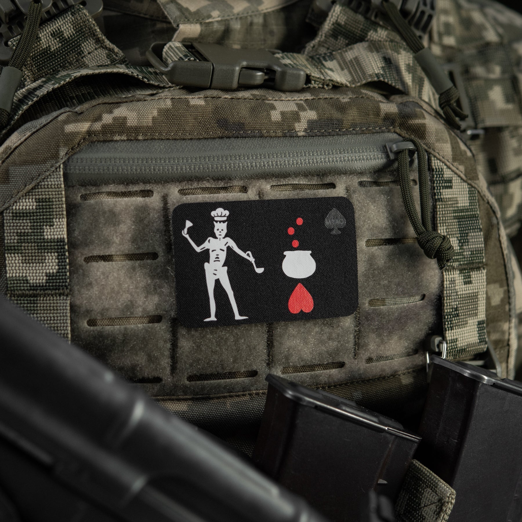 M-Tac Patch Flag Black Beard