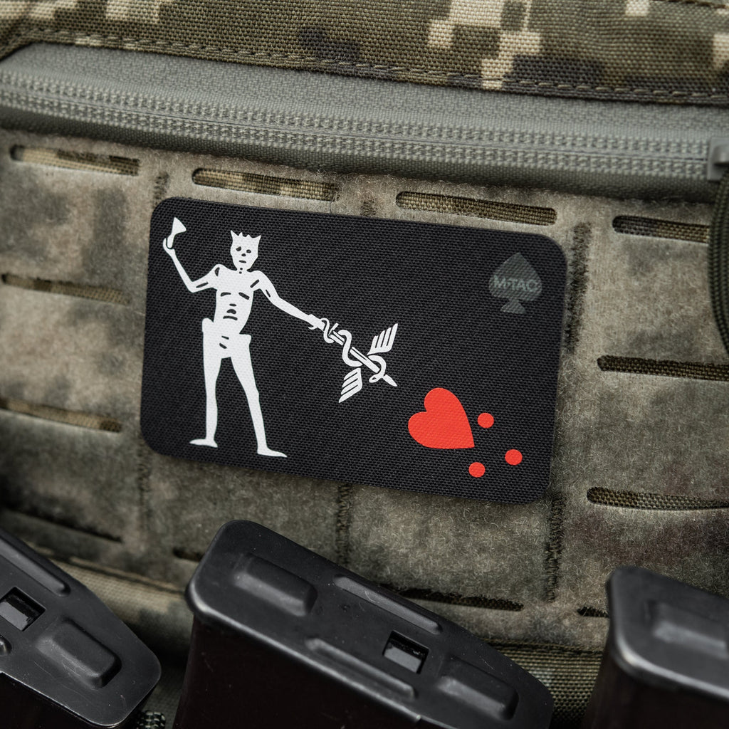 M-Tac Patch Flag Black Beard