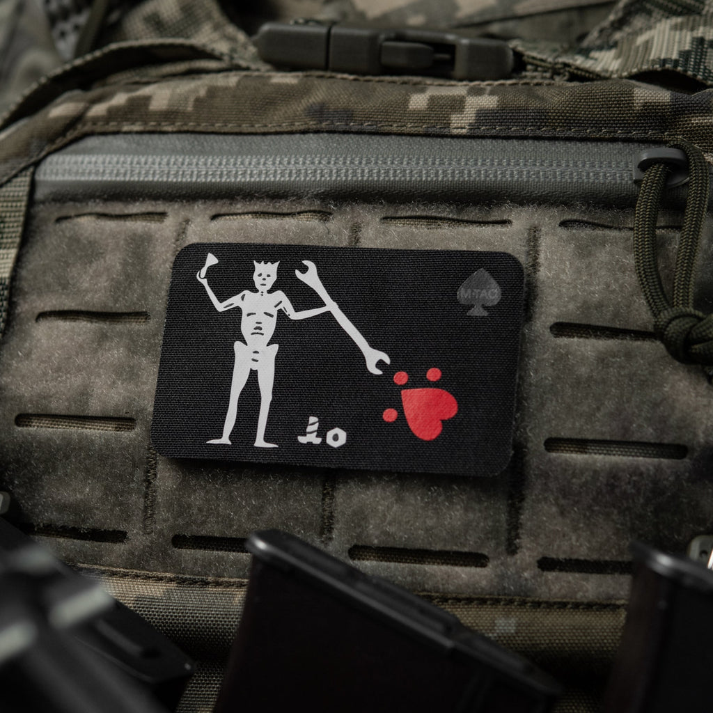 M-Tac Patch Flag Black Beard